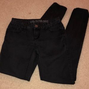 Black love culture skinny jeans